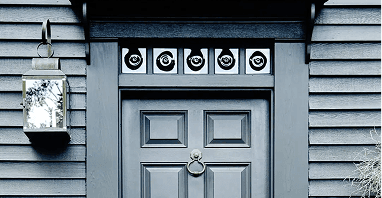 A classic front door detail